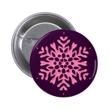 PINK SNOWFLAKE ORNAMENT
