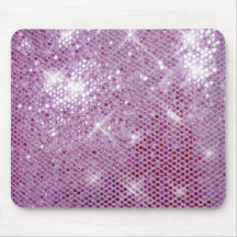 Pink Sparkle-Look Mousepad