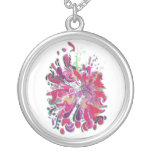 PINK SPLASH by SHARON SHARPE Pendant