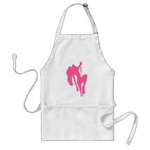 PINK STRIPTEASE COLLECTIONS APRONS