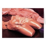 Pink Toe Shoes Photo Greeting Cards