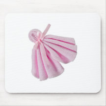 Pink towel mouse pads
