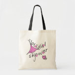 Pink Umbrella Bridal Shower Bags