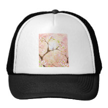 Pink View Blossom Trucker Hat