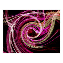 Pink Vortex Post Cards