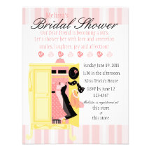 Pink Wardrobe Personalized Announcement