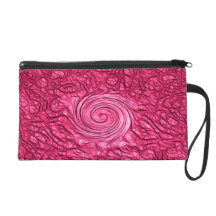 Pink Whirlpool wristlet
