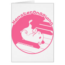 pink_white greeting card