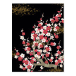 Pink & White Sakura Vintage Japanese Flower Postcards