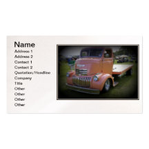 Pink Wreck Business Cards
