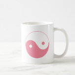 Pink Yin-Yang Symbol Mug