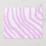Pink Zebra Print, Animal Pattern. Flyer