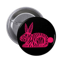 Pink Zebra Rabbit