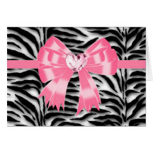 Pink Zebra Thank You Cards