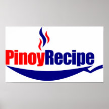 pinoyrecipelogo_15x8.5inches(2) poster