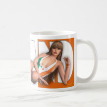 PINUP MUG - Girls of the World (Ireland)