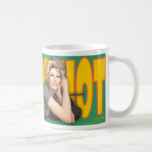 PinUp Mug - Hot Hot Hot ~ (Sassy Sniper)