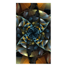 Pinwheel Abstract Art Business Card