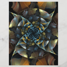 Pinwheel Abstract Art Flyer