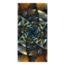 Pinwheel Abstract Art Photo Card
