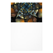 Pinwheel Abstract Art Stationery