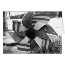 Pinwheel America Greeting Card