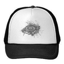 Pioneer CDJ-1000 Graffiti Trucker Hats