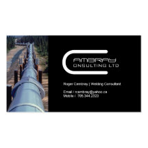 Pipeline Welder Business Card