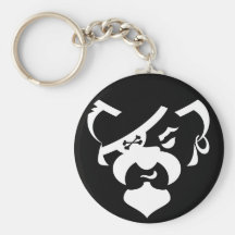 Pirate Bear basics Keychain