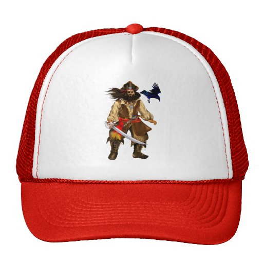 *Pirate-Big and Bad Mesh Hat