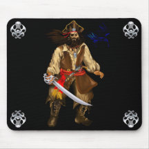 Pirate-Big and Bad mousepad