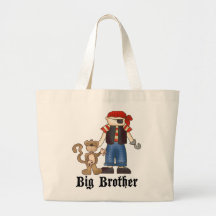 Pirate Big Brother Canvas Bags