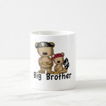 Pirate Big Brother Coffee Mugs