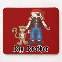 Pirate Big Brother Mousepads
