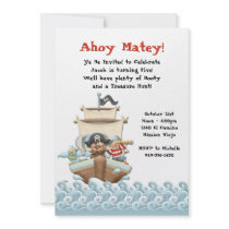 Pirate Birthday Party Invitation