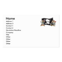 Pirate Blokes Business Card Templates