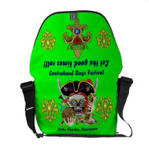 Pirate Days Dual Logo Bicentennial  Pls View Notes Commuter Bags