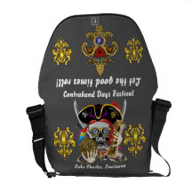 Pirate Days Dual Logo Bicentennial  Pls View Notes Commuter Bag