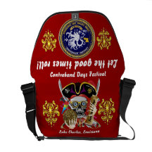 Pirate Days Dual Logo Bicentennial  Pls View Notes Commuter Bag