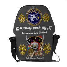 Pirate Days Dual Logo Bicentennial  Pls View Notes Commuter Bag