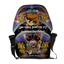 Pirate Days Dual Logo Bicentennial  Pls View Notes Messenger Bags