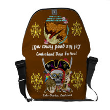 Pirate Days Dual Logo Bicentennial  Pls View Notes Commuter Bags