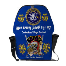 Pirate Days Dual Logo Bicentennial  Pls View Notes Commuter Bags