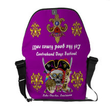 Pirate Days Dual Logo Bicentennial  Pls View Notes Commuter Bags