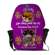 Pirate Days Dual Logo Bicentennial  Pls View Notes Courier Bags