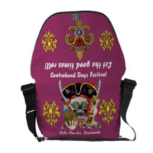 Pirate Days Dual Logo Bicentennial  Pls View Notes Commuter Bags