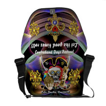 Pirate Days Dual Logo Bicentennial  Pls View Notes Courier Bags