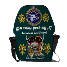 Pirate Days Dual Logo Bicentennial  Pls View Notes Commuter Bag