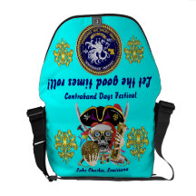 Pirate Days Dual Logo Bicentennial  Pls View Notes Commuter Bags