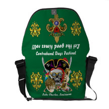Pirate Days Dual Logo Bicentennial  Pls View Notes Commuter Bags